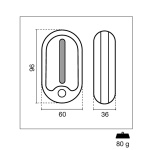 Century Tommy nattlys med skumringssensor