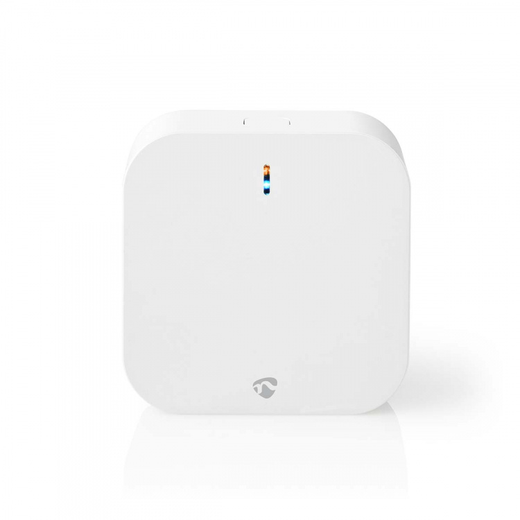 Nedis SmartLife Gateway | Bluetooth® / Zigbee 3.0 | 50 Enheter | Nettstrøm drevet | Android™ / IOS | Hvit