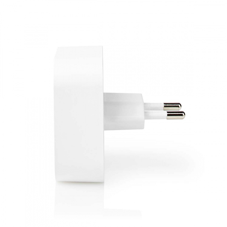 Nedis SmartLife Gateway | Bluetooth® / Zigbee 3.0 | 50 Enheter | Nettstrøm drevet | Android™ / IOS | Hvit