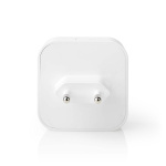 Nedis SmartLife Gateway | Bluetooth® / Zigbee 3.0 | 50 Enheter | Nettstrøm drevet | Android™ / IOS | Hvit