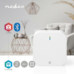 Nedis SmartLife Gateway | Bluetooth® / Zigbee 3.0 | 50 Enheter | Nettstrøm drevet | Android™ / IOS | Hvit
