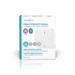 Nedis SmartLife Gateway | Bluetooth® / Zigbee 3.0 | 50 Enheter | Nettstrøm drevet | Android™ / IOS | Hvit