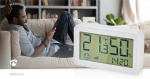 Nedis SmartLife Klimasensor | Zigbee 3.0 | Batteri drevet | Android™ / IOS | Hvit