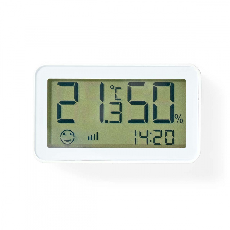 Nedis SmartLife Klimasensor | Zigbee 3.0 | Batteri drevet | Android™ / IOS | Hvit Nedis SmartLife Klimasensor | Zigbee 3.0 | Batteri drevet | Android™ / IOS | Hvit