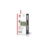 Nedis SmartLife Klimasensor | Zigbee 3.0 | Batteri drevet | Android™ / IOS | Hvit