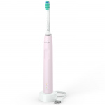 Philips Elektrisk tannbørste rosa + reiseveske HX3673/11