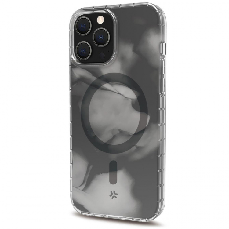 Celly Magshades TPU-deksel MagSafe iPhone 15 Pro Svart
