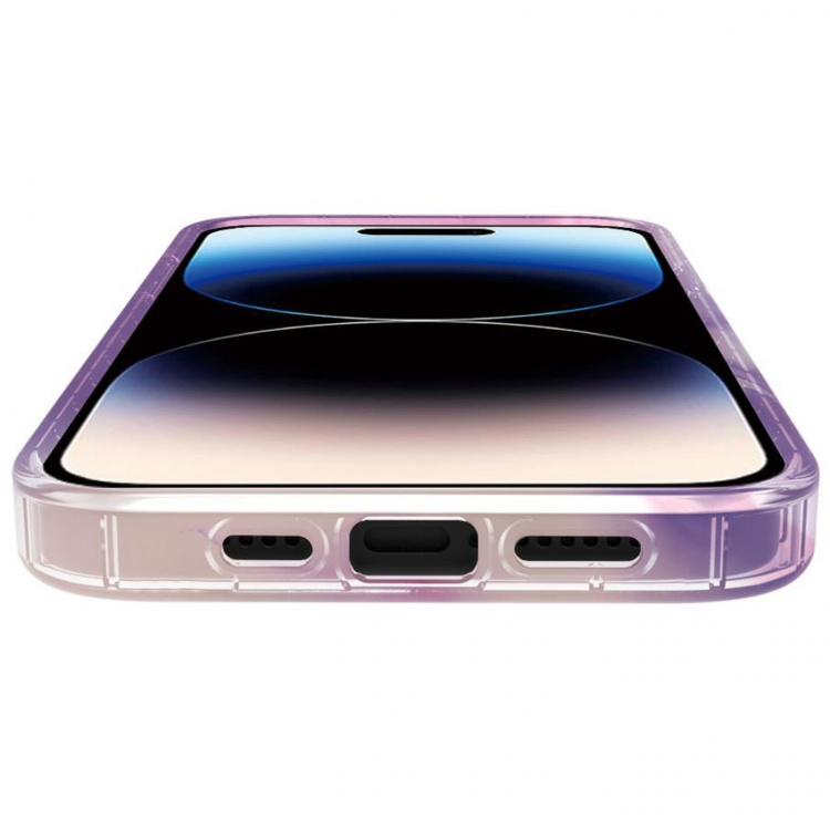 Celly Magshades TPU-deksel MagSafe iPhone 15 Pro Purple