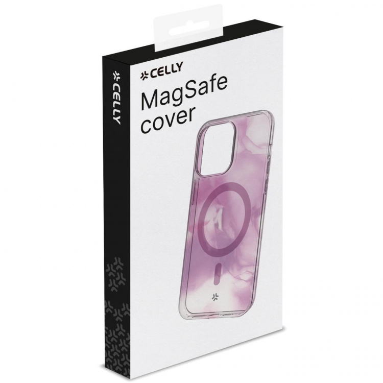 Celly Magshades TPU-deksel MagSafe iPhone 15 Pro Purple