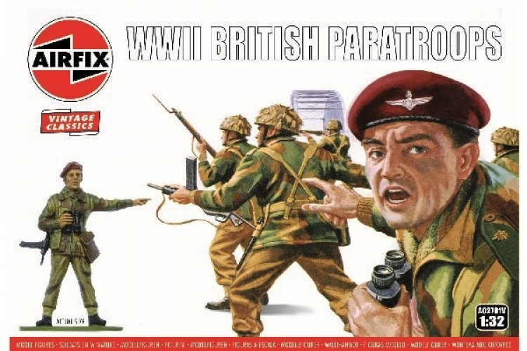 Airfix Britiske fallskjermtropper fra andre verdenskrig
