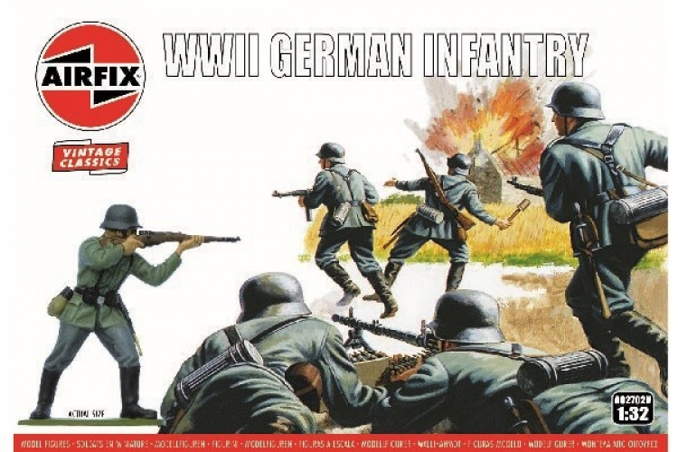 Airfix WIWII tysk infanteri