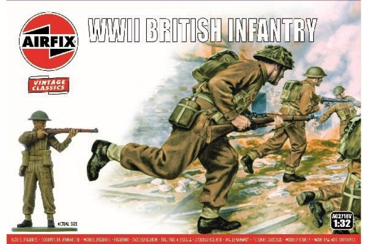 Airfix Britisk infanteri under andre verdenskrig