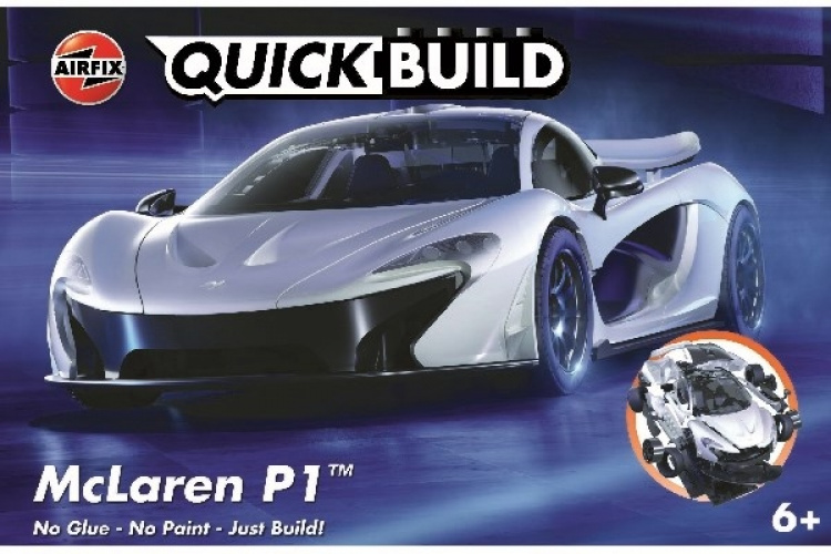 Airfix Quickbuild McLaren P1, hvit Airfix Quickbuild McLaren P1, hvit