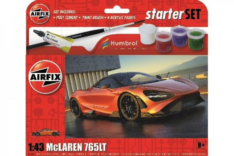 Airfix Startsett McLaren 765 1:43 Airfix Startsett McLaren 765 1:43