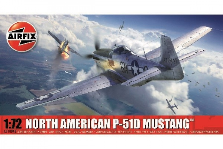 Airfix Nordamerikansk P-51D Mustang