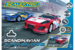 Scalextric Sett med skandinaviske supersalonger