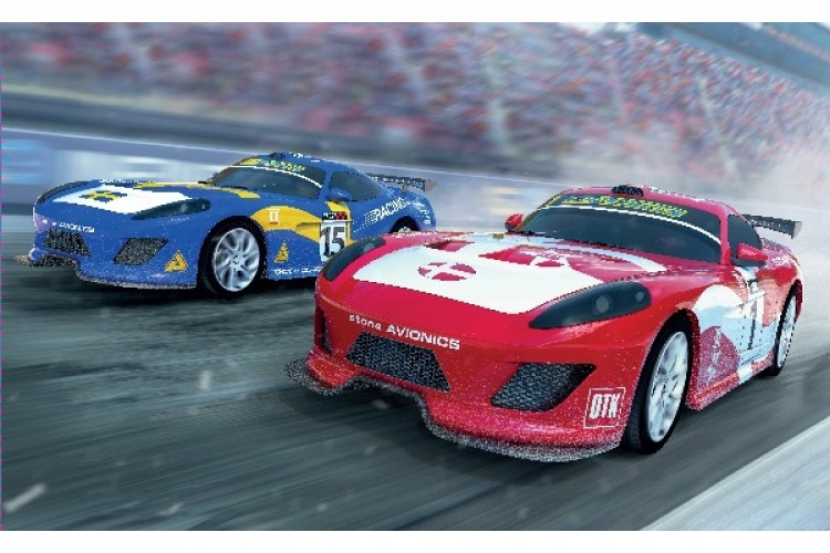 Scalextric Sett med skandinaviske supersalonger