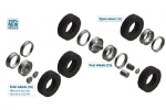 ITALERI 1:35 EUROPEAN TYRES and RIMS ITALERI 1:35 EUROPEAN TYRES and RIMS