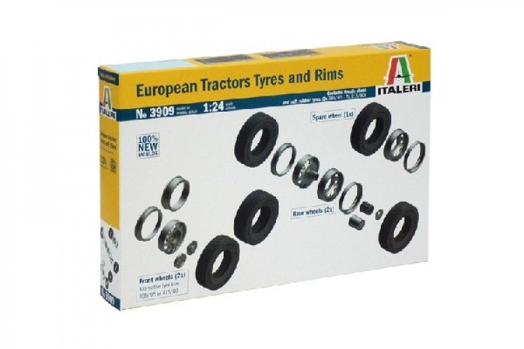 ITALERI 1:35 EUROPEAN TYRES and RIMS ITALERI 1:35 EUROPEAN TYRES and RIMS