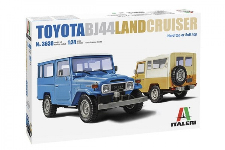 Italeri 1:24 Toyota Land Cruiser BJ-44 Soft/Hard Top
