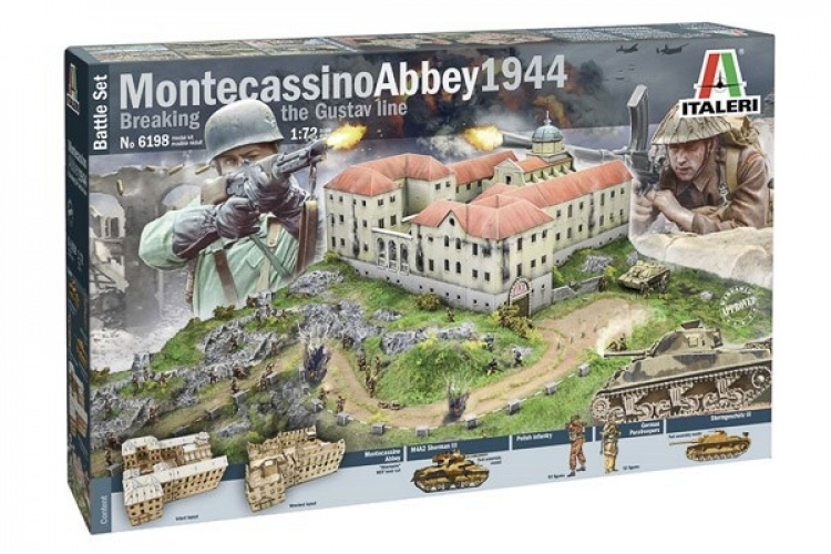 Italeri 1:72 Montecassino 1944: \'\'Gustav\'\' Linjekamp