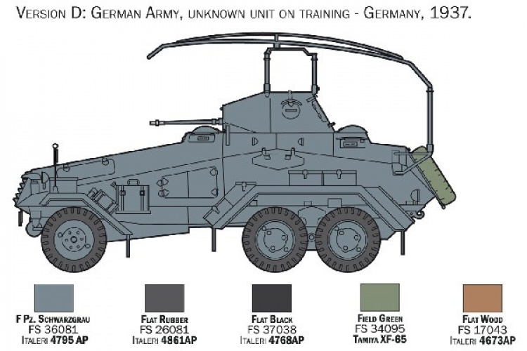 Italeri 1:35 Sd.Kfz. 232 - 6 hjul