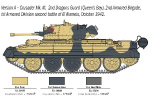 Italeri 1:35 Crusader Mk.III og britisk stridsvognmannskap