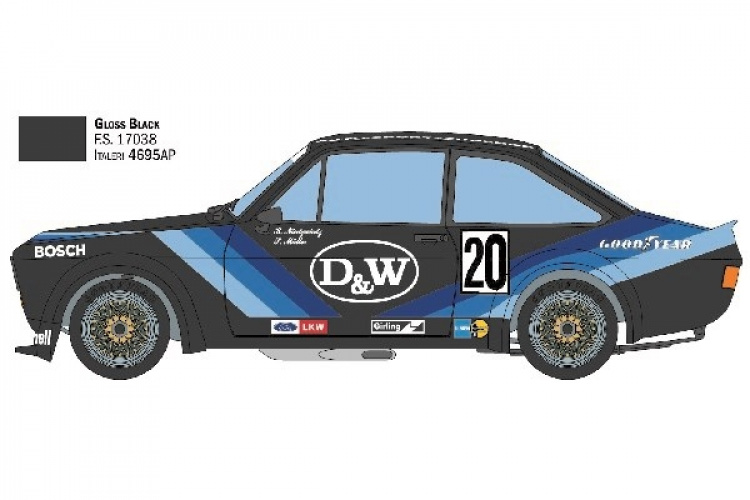 Italeri 1:24 Ford Escort Zakspeed Zakspeed Gr. 2 Italeri 1:24 Ford Escort Zakspeed Zakspeed Gr. 2