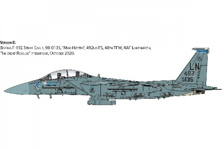 Italeri 1:48 F-15E Strike Eagle