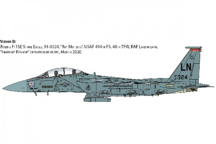 Italeri 1:48 F-15E Strike Eagle