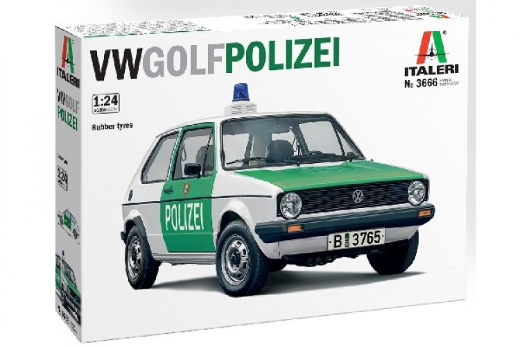 Italeri 1:24 VW Golf \'POLIZEI\' Italeri 1:24 VW Golf \'POLIZEI\'