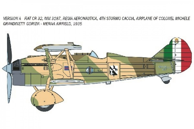 Italeri 1:72 Fiat CR 32 Freccia