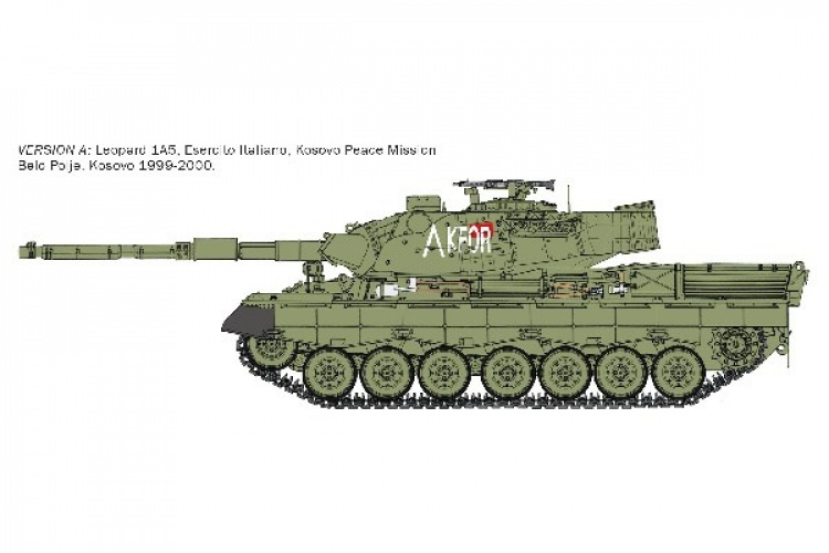 Italeri 1:35 Leopard 1A5 Italeri 1:35 Leopard 1A5