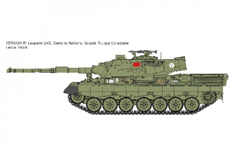 Italeri 1:35 Leopard 1A5 Italeri 1:35 Leopard 1A5