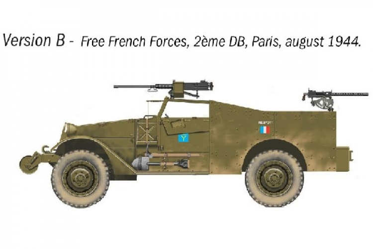 Italeri 1:72 M3A1 Speiderbil Italeri 1:72 M3A1 Speiderbil