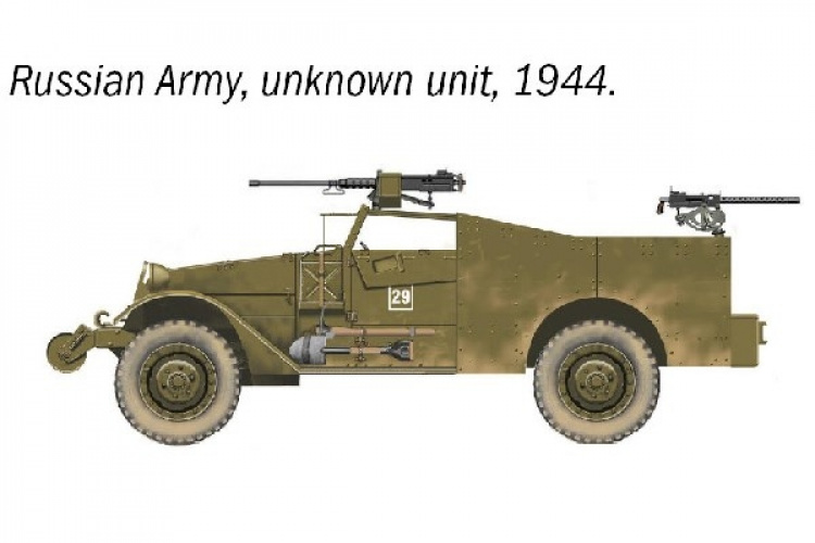 Italeri 1:72 M3A1 Speiderbil Italeri 1:72 M3A1 Speiderbil