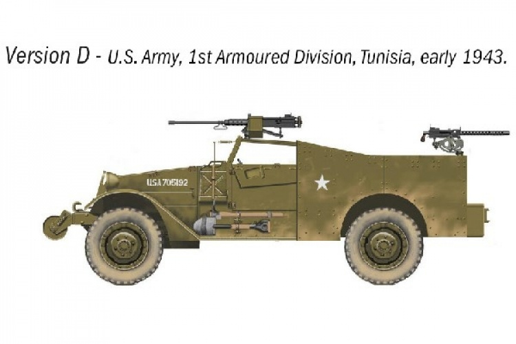 Italeri 1:72 M3A1 Speiderbil Italeri 1:72 M3A1 Speiderbil