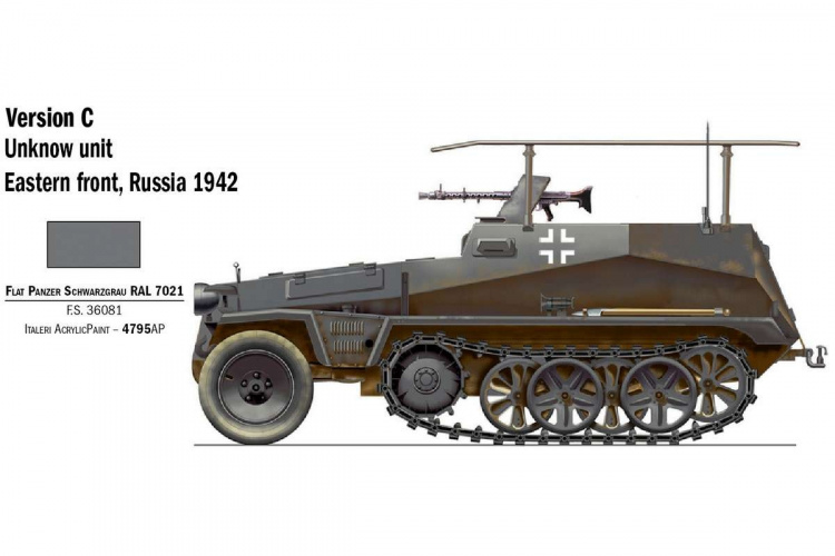 Italeri 1:72 Sd.Kfz. 250/3