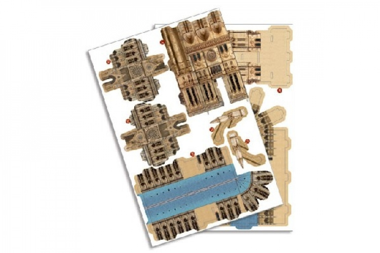 Revell 3D puslespill Notre Dame de Paris