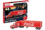 Revell 3D-puslespill Coca-Cola-lastebil LED