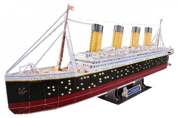 Revell 3D puslespill RMS Titanic LED