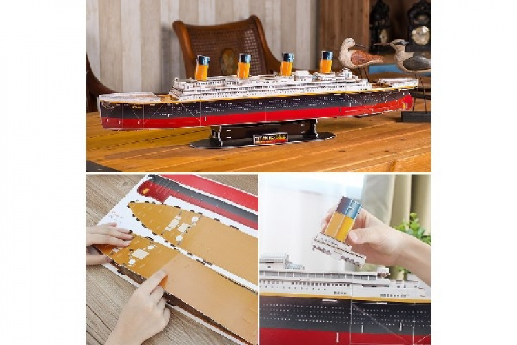 Revell 3D puslespill RMS Titanic LED