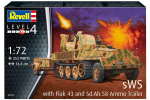 Revell sWs med 3,7 cm Flak 43 og ammunisjonshenger