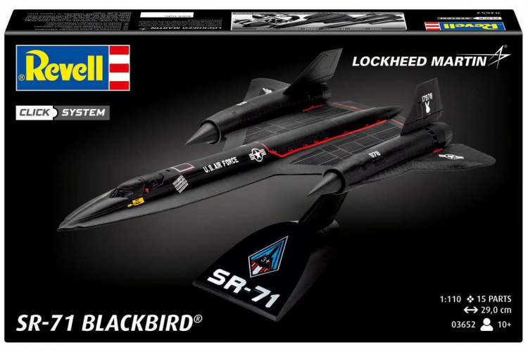 Revell Lockheed SR-71 Blackbird easy-click-system Revell Lockheed SR-71 Blackbird easy-click-system