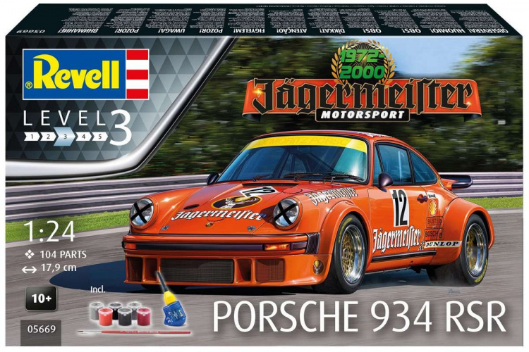 Revell Gavesett Jägermeister Motor Sport 50-årsjubileum