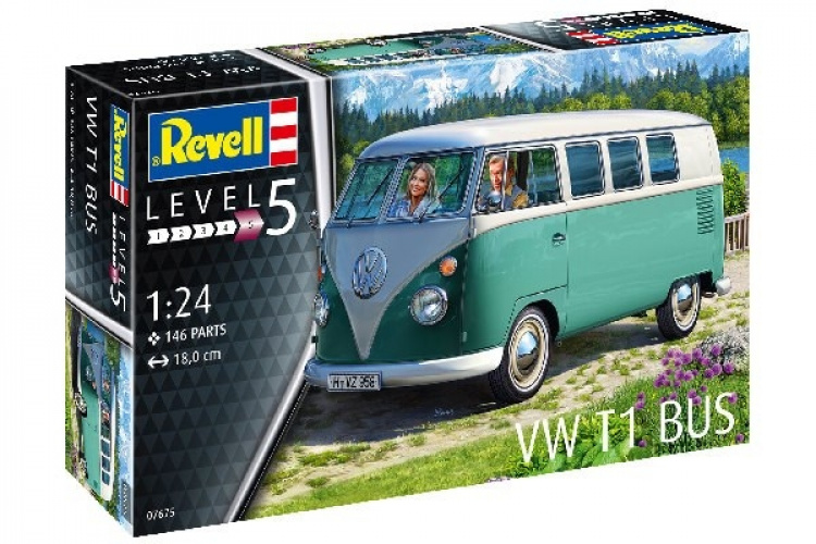 Revell VW T1 Bus i skala 1:24 Revell VW T1 Bus i skala 1:24