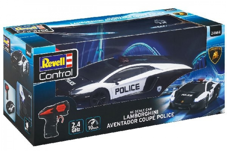 Revell RC Lamborghini Aventador Coupé Police 1:24 Revell RC Lamborghini Aventador Coupé Police 1:24