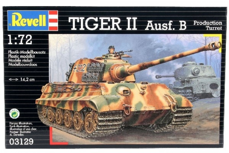 Revell Modellsett Tiger II Ausf. B 1:72