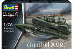 Revell Modellsett Churchill A.V.R.E. 1:76