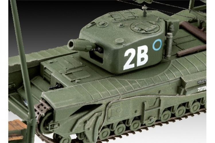 Revell Modellsett Churchill A.V.R.E. 1:76